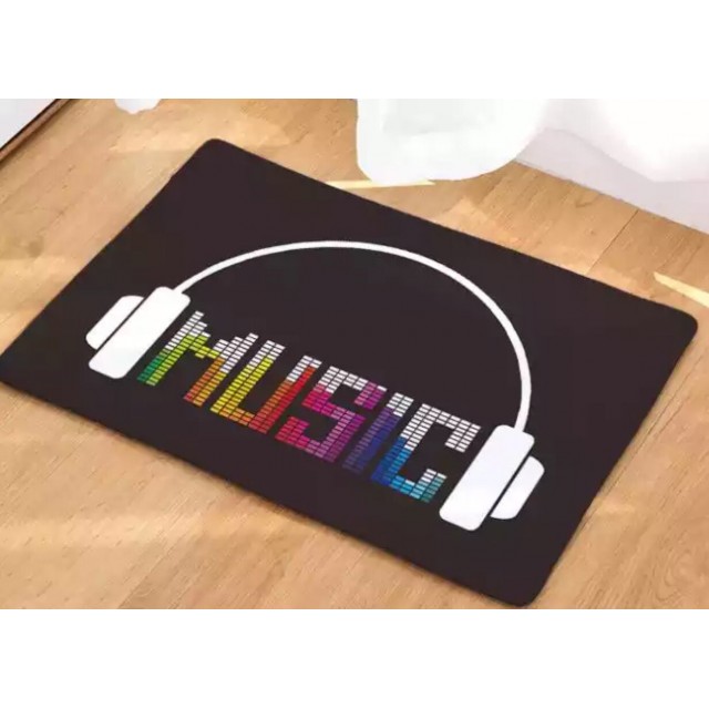 Music Headphone Floor Mat