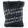Music Note Printed Cotton Tote Bag (Black)