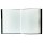 Plastic Folder with Clear Pockets (Black)