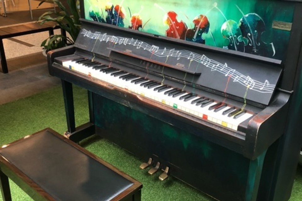 Public Piano at URA Centre