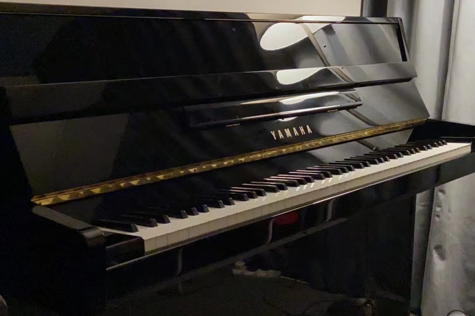 Yamaha JU109PE Used Piano ThePiano.SG