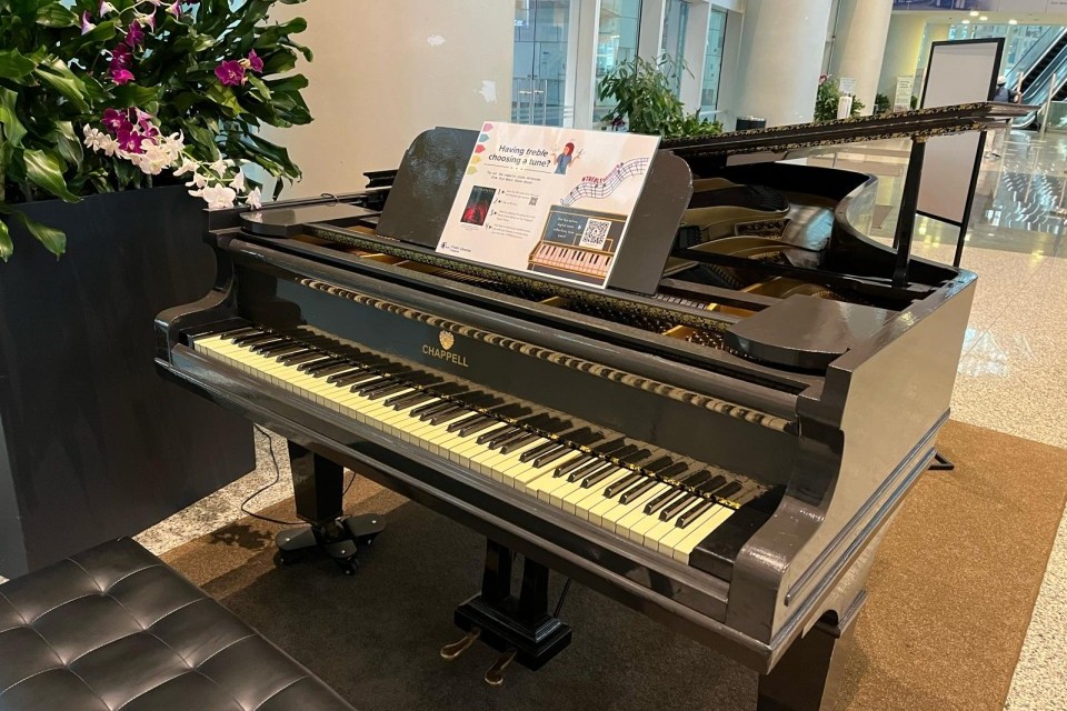 National Library of Singapore Public Piano