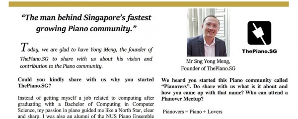 Casio's Interview with Sng Yong Meng