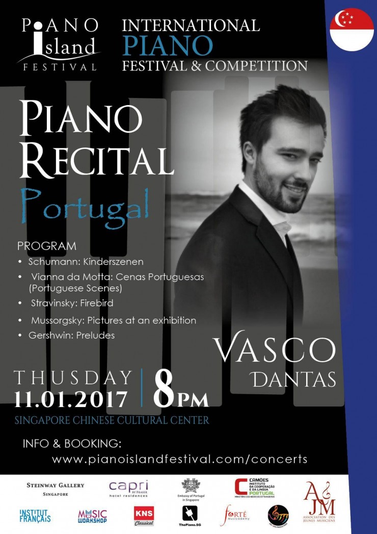 Piano Island Festival: Piano Recital by Vasco Dantas