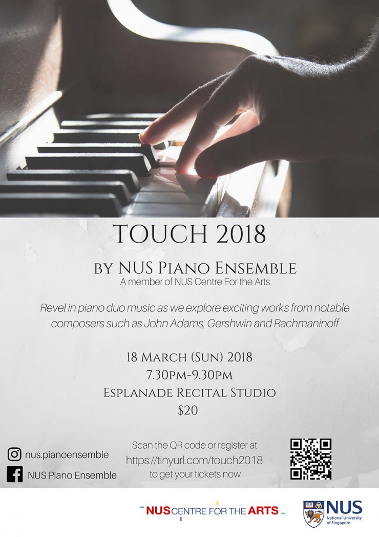 NUS Piano Ensemble - Touch 2018