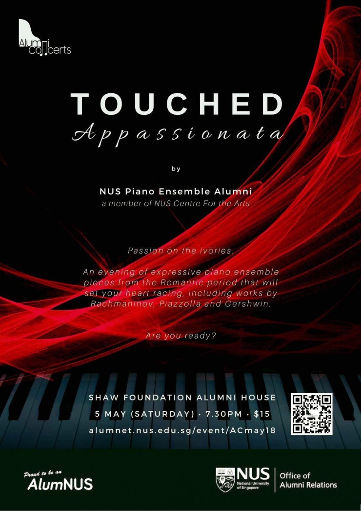 Touched : Appassionata by NUS Piano Ensemble Alumni