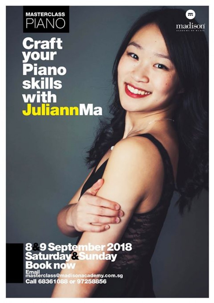 Craft your piano skills with Juliann Ma
