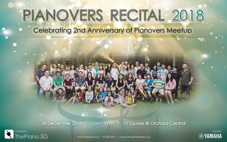 Pianovers Recital 2018