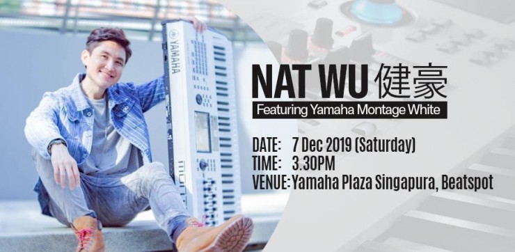 Nat Wu 健豪, Featuring Yamaha Montage White