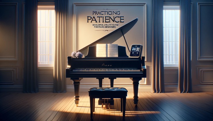 Practicing Patience: Developing a Practice Routine for Piano Beginners