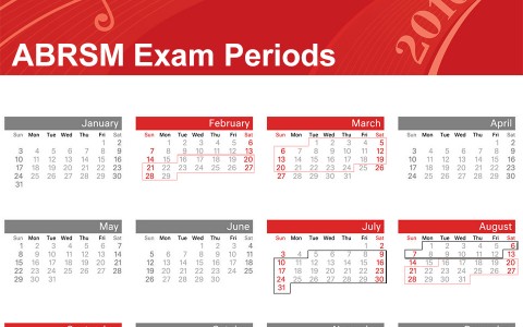 Change In ABRSM Piano Practical Exams Schedule And Dates From 2016