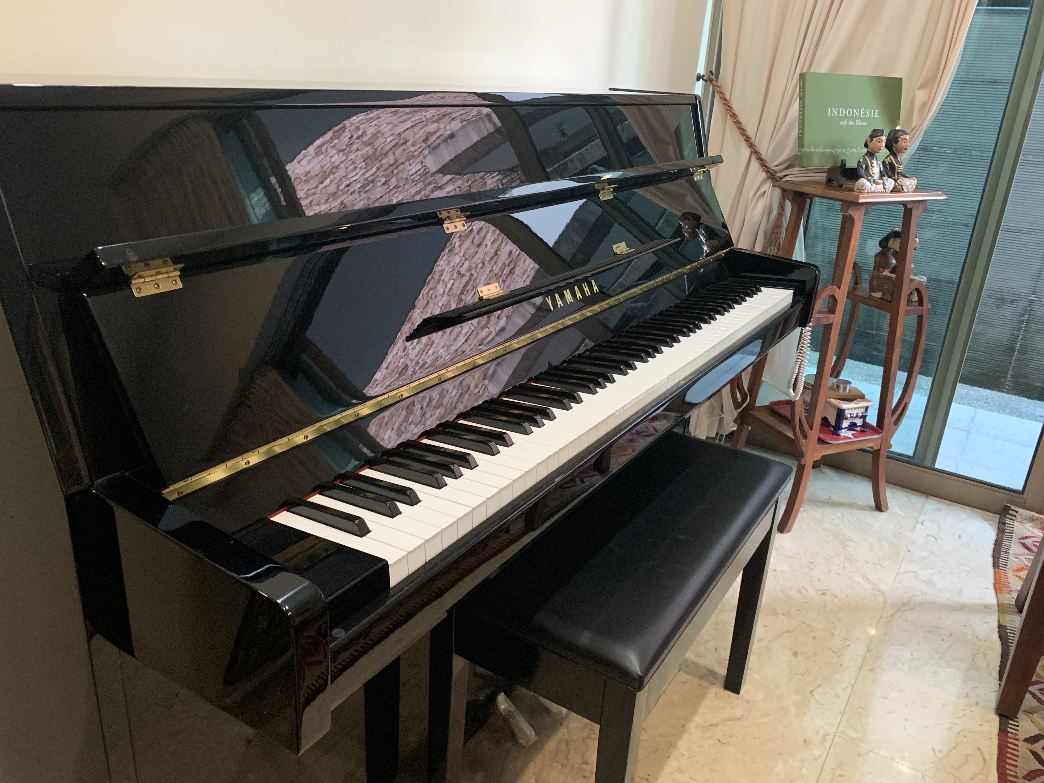 Yamaha U1 Piano JU109PE Used Piano ThePiano.SG