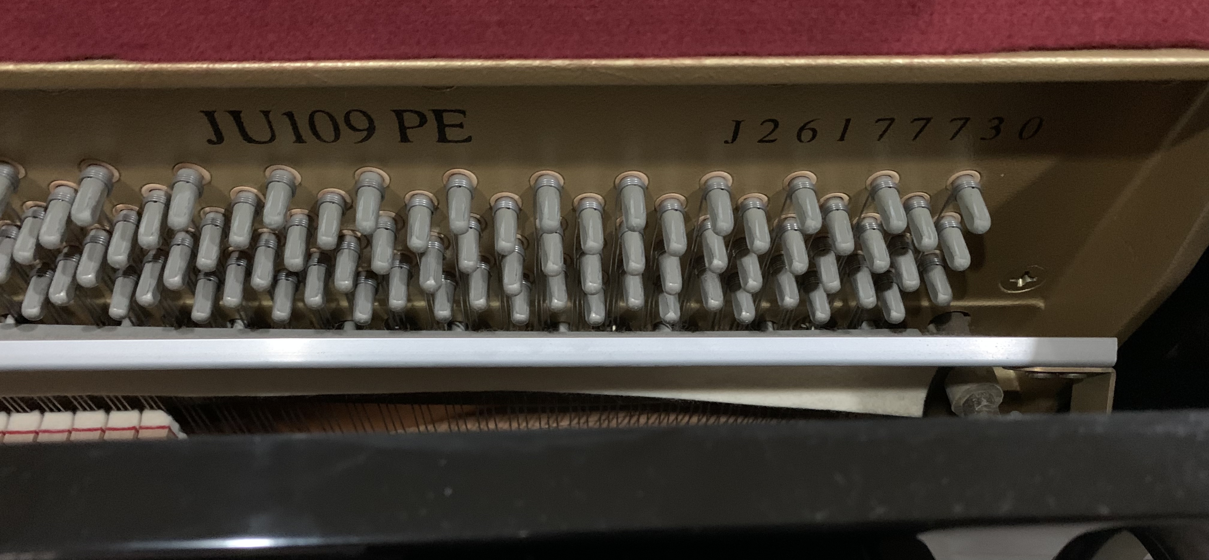 Yamaha JU109PE Used Piano ThePiano.SG