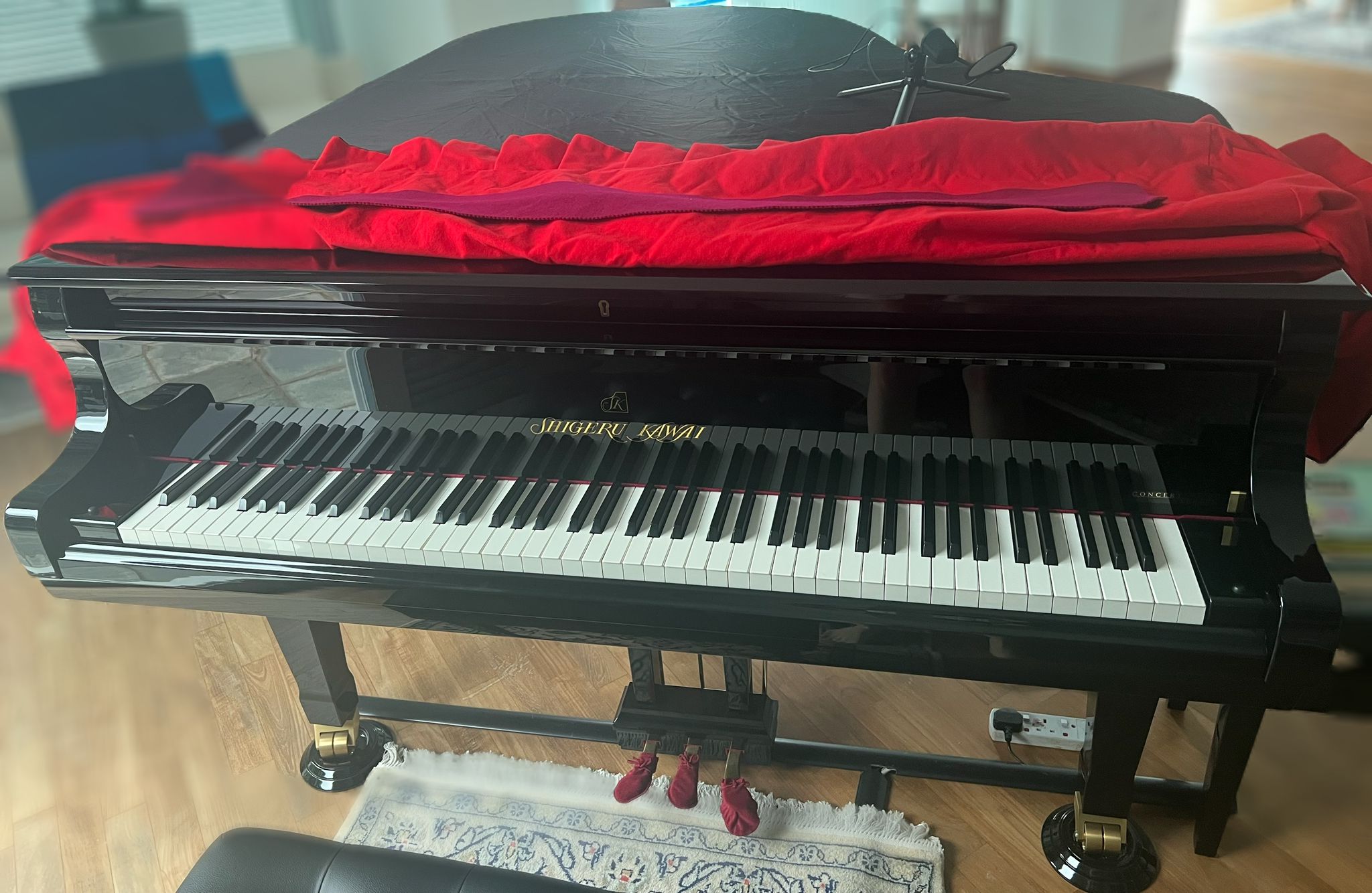 Shigeru Kawai SK3 Grand Piano Used Piano ThePiano.SG
