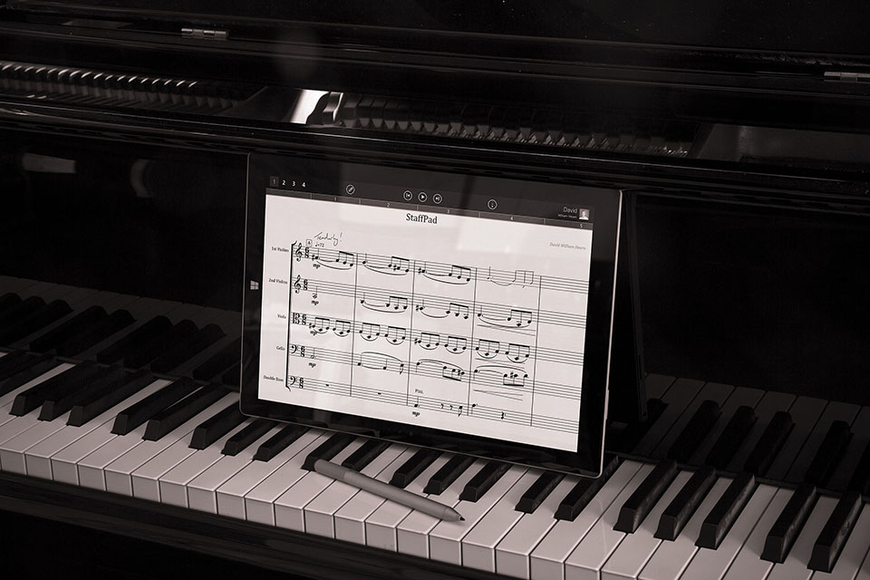 StaffPad App and Microsoft Surface - Write music digitally in the most natural way