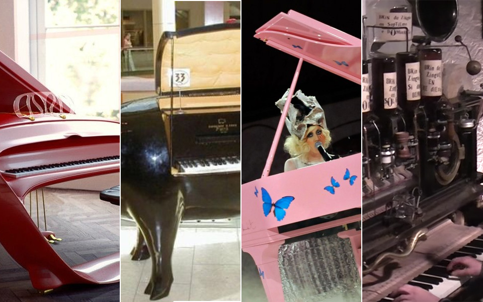 Pianos That Are Out Of The Ordinary