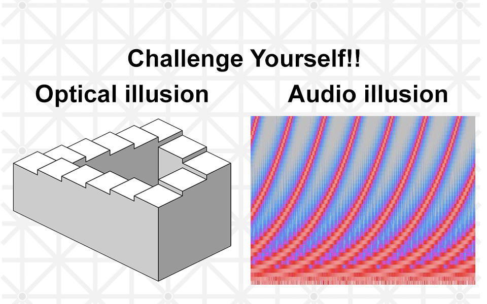 Auditory Illusion! Shepard Tone, A Tone That Goes Up Or Down Endlessly