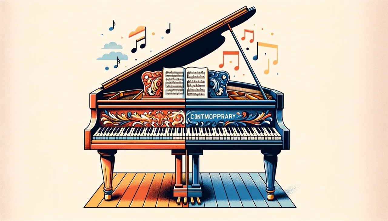 Striking a Chord: Balancing Classical and Contemporary Pieces in Piano Education