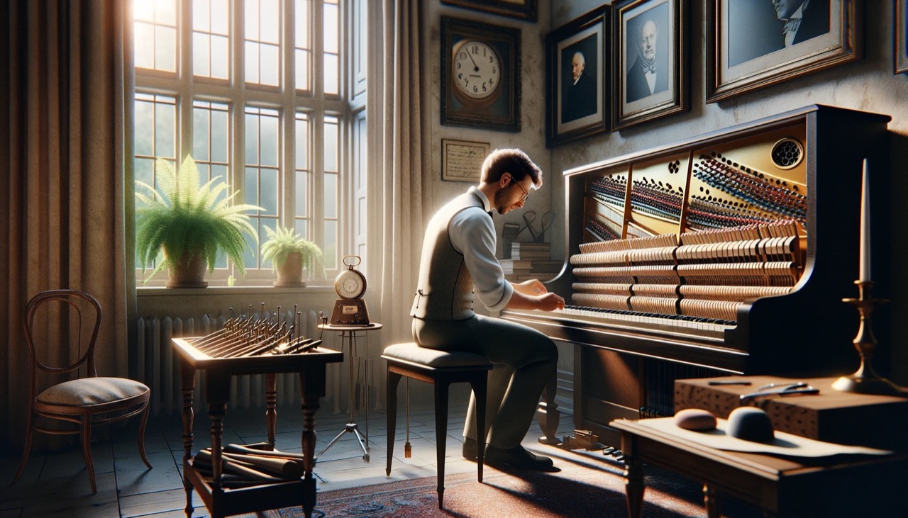 A Day in the Life of a Piano Tuner